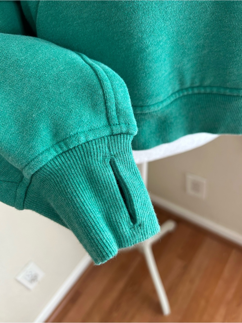 lululemon athletica ๐ Scuba Oversized Half zip hoodie - Heathered Maldives Green - Picture 4 of 7